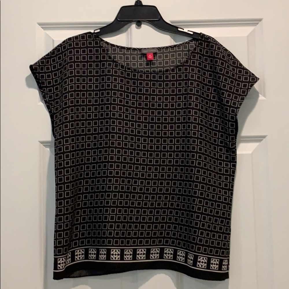 Black Vince Camuto blouse